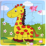 Baby Giraffe, wooden jigsaw puzzle