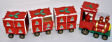 Christmas Train Advent Calendar driven by Santa