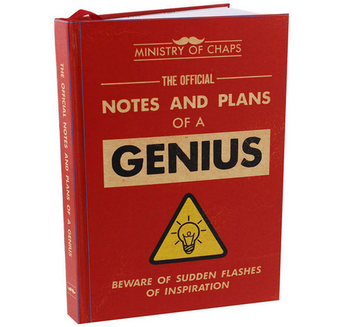 Ministry of Chaps, "Notes and Plans of a Genius", notebook