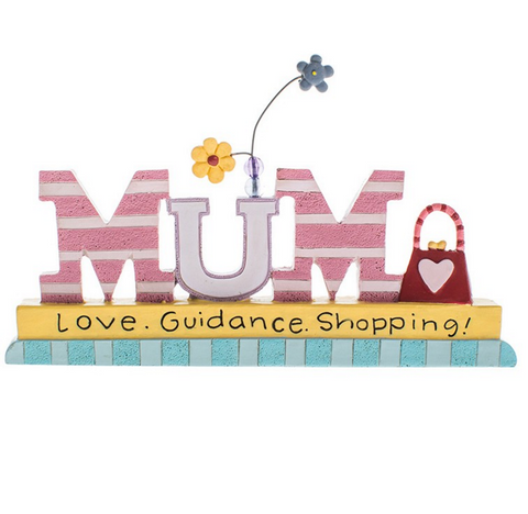 Mum, Love Guidance Shopping, Plaque