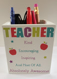 Teacher Pencil Pot - Absolutely Awesome