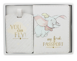 Dumbo, My First Passport Holder and Luggage Tag, gift set