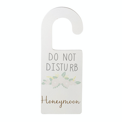 Door Hanger - Do Not Disturb - Honeymoon