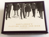 Emporium Gentleman's Paying Cards and Dice Presention Box
