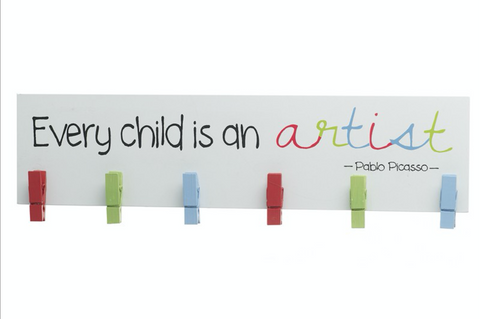 Every Child is an Artist, Pegs Sign