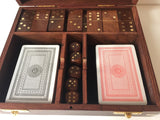 Gentleman's Playing Cards, Dice and Dominoes Gift Set