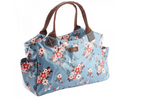 Katie, Blue Floral Tote Bag