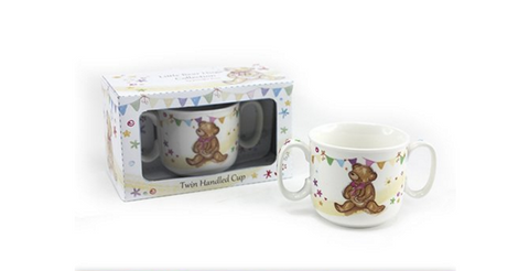 Little Bear Hugs Collection, twin handled cup