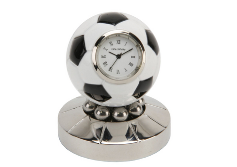Miniature, Rotating Football, Clock