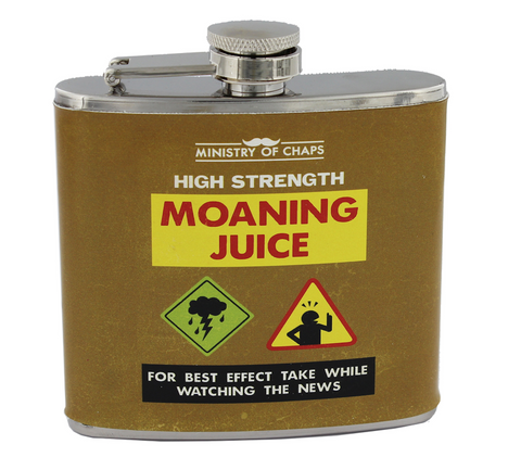 Ministry of Chaps, High Strength Moaning Juice, Hip Flask