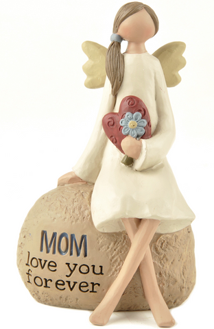 Mum Angel Decoration "Mum love you forever"