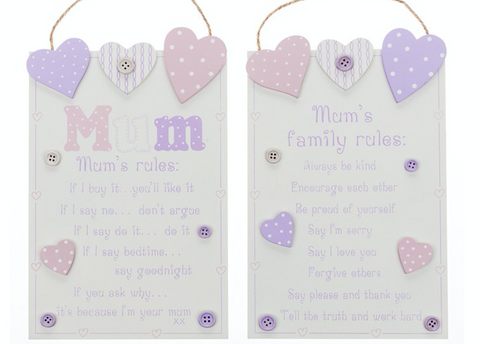 Mum's Rules and Mum's Family Rules