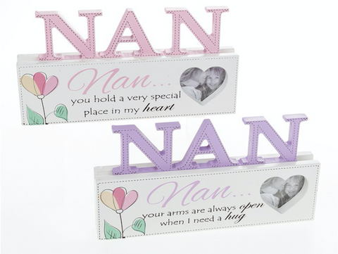 Nan, floral style photo block