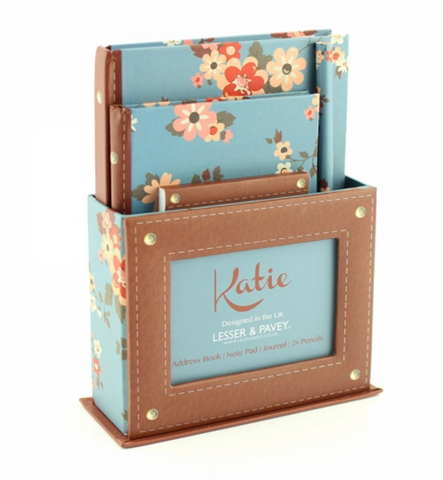 Katie floral design Gift Set, stationery