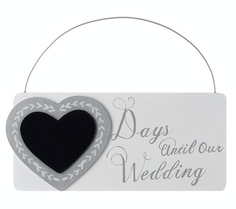 Wedding Countdown Chalkboard (Days until our Wedding)