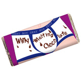 Personalised Willy Melting Chocolate Bar