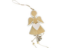 Wooden hanging Angel decoration by Heaven Sends